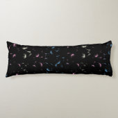 Vallen Paardenbloem zaden Transgender Pride Lichaamskussen (Voorkant)