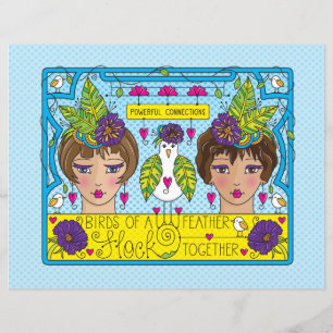 Vallen van een blad van 11 x 8,5 inch voor vetvrij