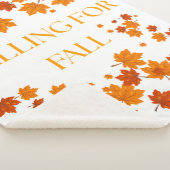 Vallen van Herfst Sherpa Deken (3/4)