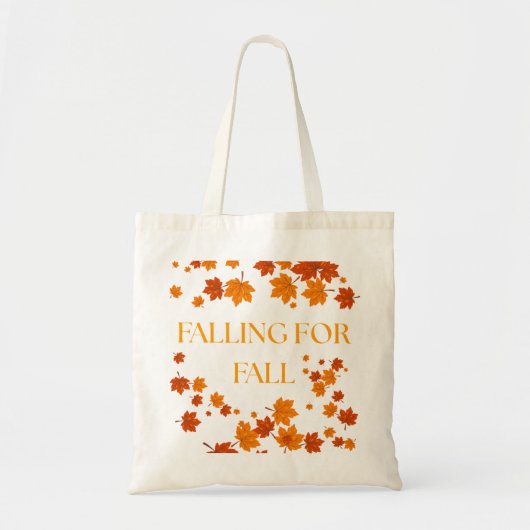 Vallen van Herfst Tote Bag (Voorkant)