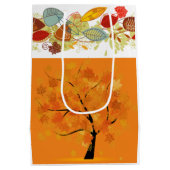 Vallen voor Herfst Medium Cadeauzakje (Achterkant)