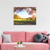 Vallen voor Iowa Canvas Print (Insitu (Woonkamer))