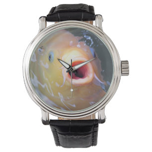 Vallen Zingend Geest Koi Horloge