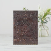Vallend Oud Leren Boek Kaart (Staand voorkant)