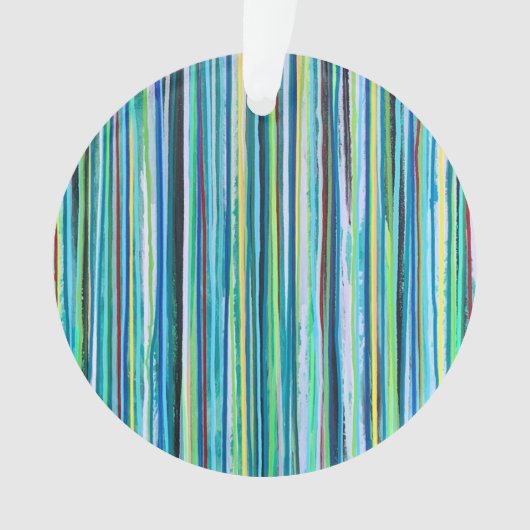 Vallend water Acryl Ornament (voorkant)