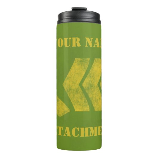 Vallende Chevrons Thermosbeker (Voorkant)