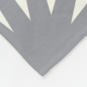 Vallende sneeuwvlokken Blizzard Fleece Deken (Hoek)