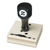 vallende vectorwitte achtergrond 	rubberstempel (Stempel)