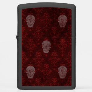 Vallende Victoriaans Skulls Red