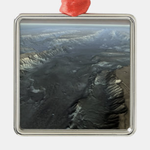Valles Marineris, de Grand Canyon van Mars Metalen Ornament