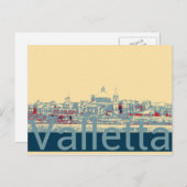 valletta briefkaart (Voorkant / Achterkant)