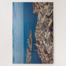 Valletta City Seascape Malta Luchtfoto