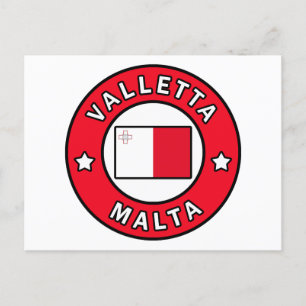 Valletta Malta Briefkaart