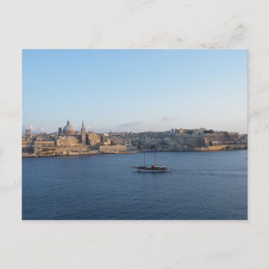 Valletta - Malta Briefkaart (Voorkant)