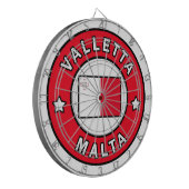 Valletta Malta Dartbord (Voorkant Links)