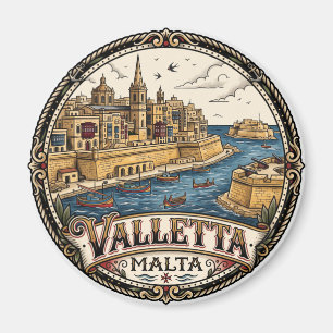 Valletta Malta Magneet