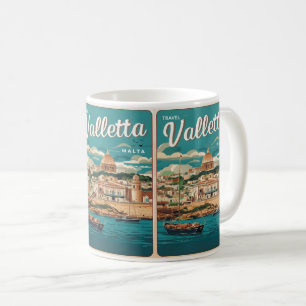  Valletta, Malta reizen souvenirs en geschenken Koffiemok