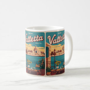  Valletta, Malta reizen souvenirs en geschenken Koffiemok