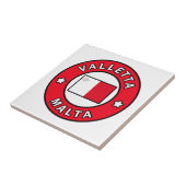 Valletta Malta Tegeltje (Zijkant)