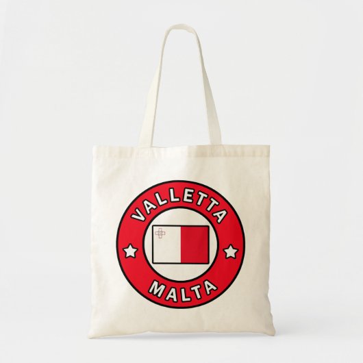 Valletta Malta Tote Bag (Voorkant)