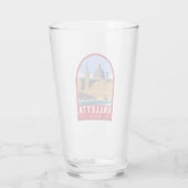 Valletta Malta Travel Art Glas (Achterkant)