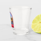 Valletta Malta Travel  Art Shot Glas (Rechts)