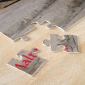 Valletta Straatbeeld Malta. Legpuzzel (Zijkant)