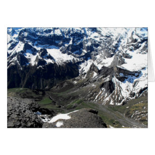 Valley bij de Schilthorn-berg