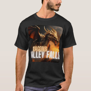 Valley Falls Dragons mascottefamilie T-shirt