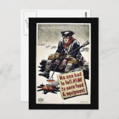 Valley Forge Briefkaart (Voorkant / Achterkant)