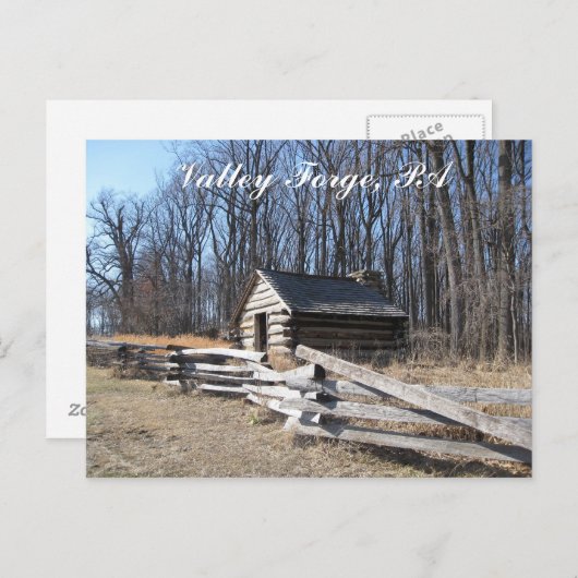 Valley Forge, PA-Briefkaart Briefkaart (Voorkant / Achterkant)