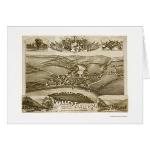 Valley Forge, PA Panoramic Map - 1890