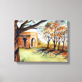 Valley Garden Harrogate van Farida Greenfield Canvas Afdruk (Voorkant)