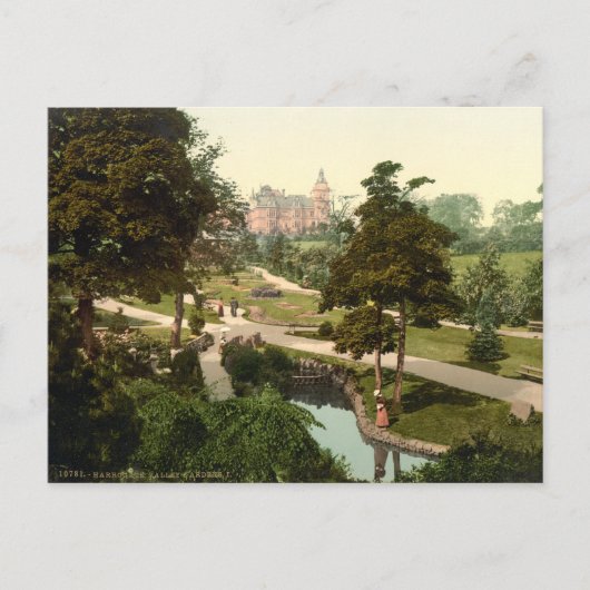 Valley Gardens I, Harrogate, Yorkshire, Engeland Briefkaart (Voorkant)