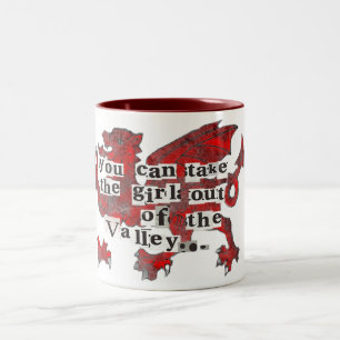 Valley Girl Tweekleurige Koffiemok
