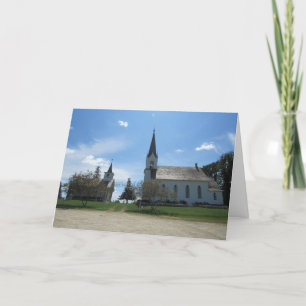 “Valley Grove Churches” condoleancekaart Kaart