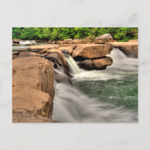 Valley Herfst State Park, West Virginia Briefkaart