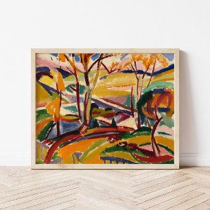 Valley Herfsten   Henry Lyman Saen Poster