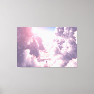 Valley in Clouds Canvas Print