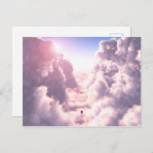 Valley in het Briefkaart Clouds (Voorkant / Achterkant)