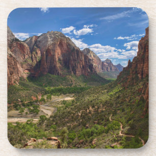 Valley in het Nationaal Park Zion Bier Onderzetter