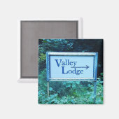 Valley Lodge Magnet (Recto/Verso)