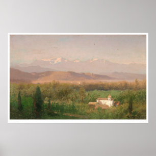 Valley near Los Angeles, California (0704A) Poster