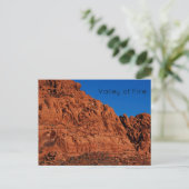 Valley of Fire Briefkaart (Staand voorkant)