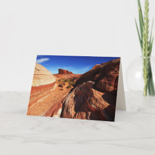 Valley of Fire, Fire Wave 4, blanco binnenin Kaart
