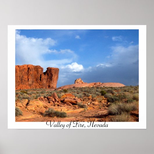 Valley of Fire, Nevada Poster (Voorkant)