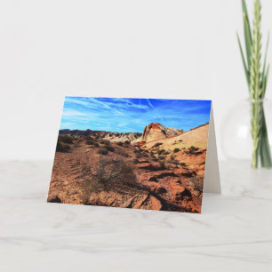 Valley of Fire, Overton, NV, Blank binnenin Kaart