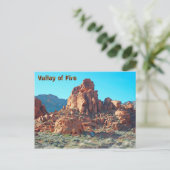 Valley of Fire State Park Briefkaart (Staand voorkant)