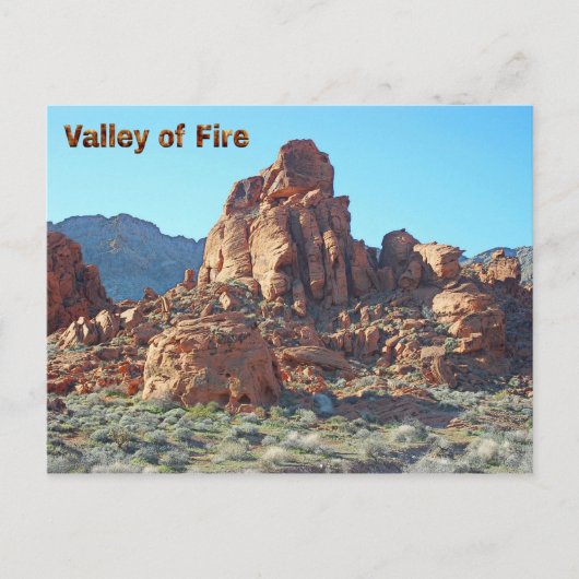 Valley of Fire State Park Briefkaart (Voorkant)
