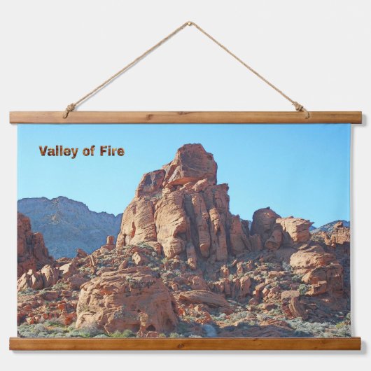Valley of Fire State Park Hangend Wandkleed (Voorkant)
